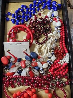 Vintage To Modern Red White And Blue Bundle